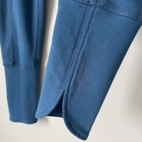 Free People Movement Virgo Split Calf Leggings Athleisure Blue Women's Size XS - Picture 7 of 10